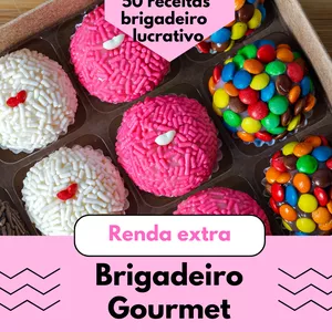 Imagem de capa para o Ebook Brigadeiro Gourmet 1.0