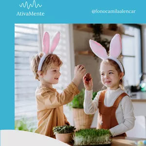 Imagem de capa para o Ebook Estimulação Cognitiva para Crianças | Edição Especial Páscoa