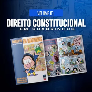 Imagem de capa para o Ebook DIREITO CONSTITUCIONAL EM QUADRINHOS - Vol. 1