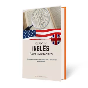 Imagem de capa para o Ebook Curso de inglês para Iniciantes