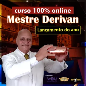 Imagem de Curso de Bartender 100% Online by Mestre Derivan criado por Bruno Agnello Ceroni  na hotmart