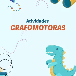Imagem de capa para o Ebook Atividades grafomotoras 
