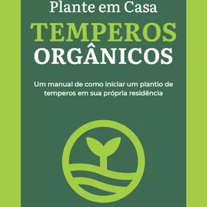 Imagem de capa para o Ebook Horta Caseira (Plante Temperos em Casa)