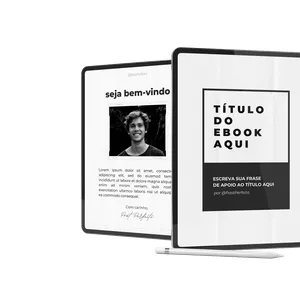 Imagem de capa para o Curso online Ebook Editável @PostPerfeito [#04 Minimalist]