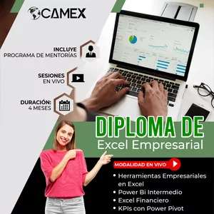 Imagem principal do produto Diploma de Excel Empresarial 
