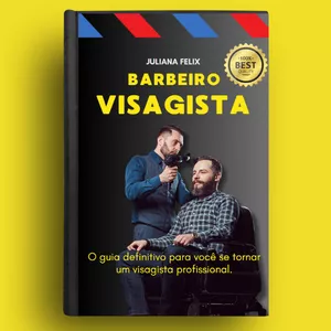Imagem de capa para o Ebook Livro Barbeiro Visagista