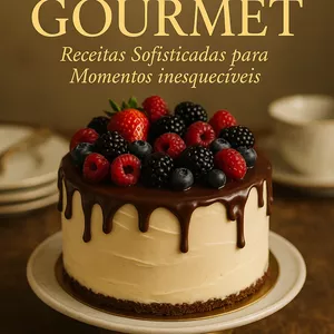 Imagem de capa para o Ebook BOLOS GOURMET: Receitas Sofisticadas para Momentos Inesquecíveis