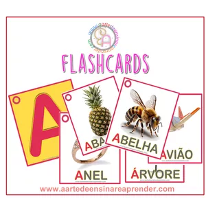 Imagem de capa para o Ebook FLASHCARDS