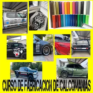Imagen de portada para Curso online curso de fabricación de calcomanías en vinyl adhesivo 