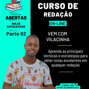 Imagem de capa para o Curso online Video 02 - A Estrutura da sua Redação para Concursos e Vestibulares