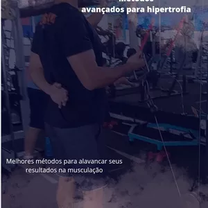 Imagem de capa para o Curso online Métodos avançados para hipertrofia 