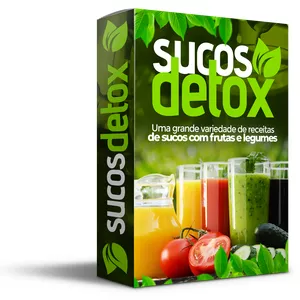 Imagem de capa para o Ebook Receitas de sucos detox 