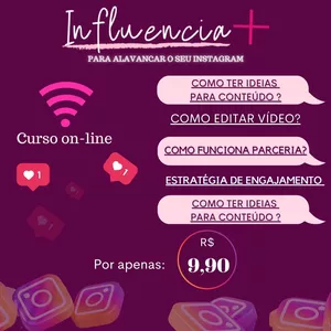 Imagem de capa para o Curso online Influencia +