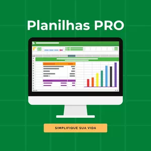 Imagem de capa para o Ebook PLANILHAS PRO