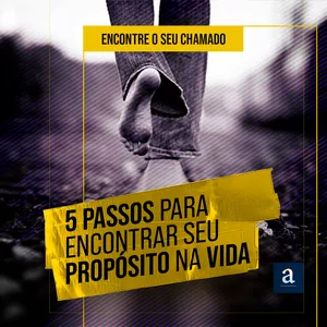 Imagem de capa para o Ebook 5 Passos para encontrar o seu propósito na vida