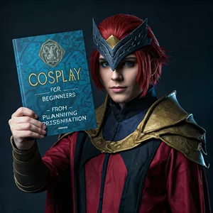 Imagem de capa para o Ebook Cosplay para Iniciantes: Do planejamento à apresentação