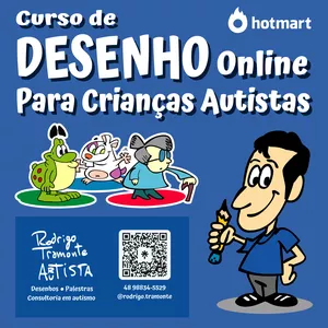 Imagem do curso Curso de Desenho Online para Crianças Autistas com Rodrigo Tramonte