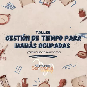 Imagen de portada para Curso online Gestión del Tiempo para Mamás Ocupadas