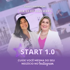 Imagem de capa para o Evento presencial Start 1.0