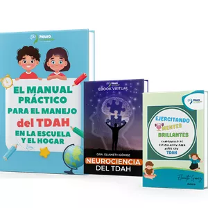Imagen de portada para Curso online PACK EBOOKS TDAH