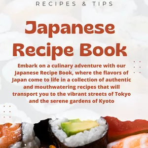 Cover image for Ebook Japanese Recipe Book