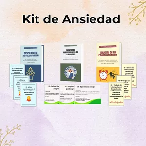 Imagen de portada para Curso online Kit de Ansiedad