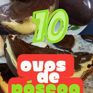 Imagem de capa para o Ebook Crie você mesmo seu ovo de Páscoa.10 receitas caseiras fácil e prática