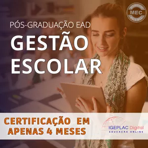 Imagem de capa para o Curso online Pós-graduação INTENSIVA - Gestão Escolar