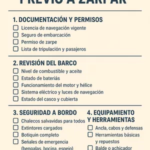 Imagen de portada para Ebook Checklist previo a zarpar