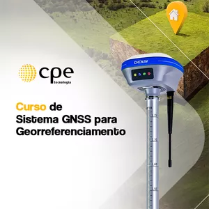 Imagem de capa para o Curso online Sistema de GNSS para Georreferenciamento