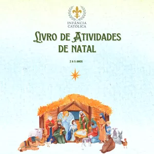 Imagem de capa para o Ebook Livro de Atividades de Natal - PDF