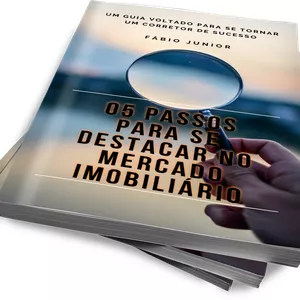 Imagem de capa para o Ebook 05 PASSOS PARA SE DESTACAR NO MERCADO IMOBILIÁRIO