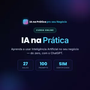 Imagem do curso IA na prática para o seu negócio