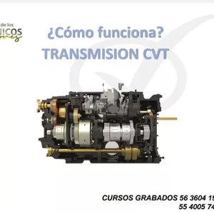Imagen de portada para Curso online ¿Como funciona? TRANSMISION CVT