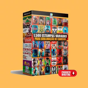 Imagem de capa para o Curso online Mega Pack Arte para Caneca.