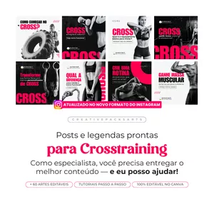 Imagem de capa para o Curso online PACK PARA CROSSTRAINING