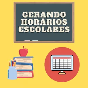 Imagem de capa para o Curso online Gerando horários escolares com o FET - programa Gratuito