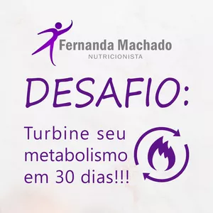Imagem de capa para o Curso online DESAFIO: TURBINE SEU METABOLISMO EM 30 DIAS