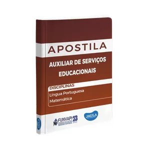 Imagem de capa para o Curso online APOSTILA - AUXILIAR DE SERVIÇOS EDUCACIONAIS - FUNVAPI