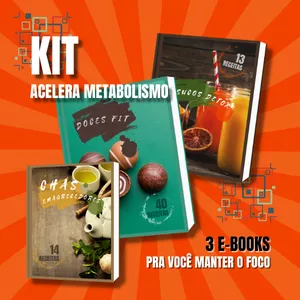 Imagem de capa para o Ebook KIT ACELERA METABOLISMO
