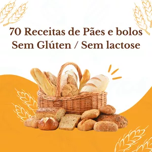 Imagen de portada para Ebook 70 recetas de pan y pasteles sin gluten / sin lactosa