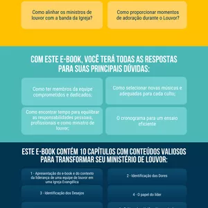 Imagem de capa para o Ebook EQUIPE DE LOUVOR  REFERENCIA