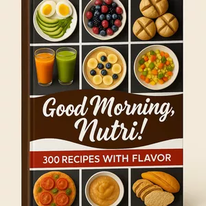 Cover image for Ebook 300 HEALTHY BREAKFASTS - Sugar-Free &amp; Gluten-Free Recipes by a Nutritionist