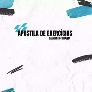 Imagem de capa para o Ebook APOSTILA DE EXERCÍCIOS DE GRAMÁTICA COMPLETA - SALA DO WILLY