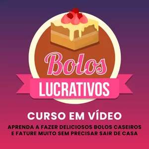 Imagem do curso Bolos Lucrativos em Casa