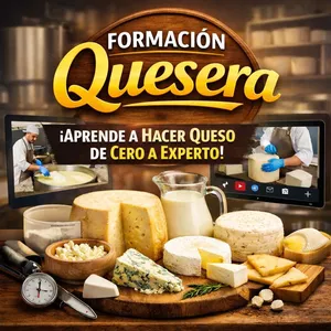 Imagen de portada para Curso online Quesaría Artesanal
