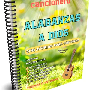 Imagen de portada para Ebook Cancionero Con Música Cristiana - Alabanzas a Dios