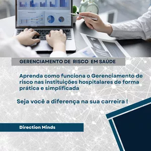 Imagem de capa para o Curso online Gerenciamento de Risco em Saúde: Descomplicando a Prática