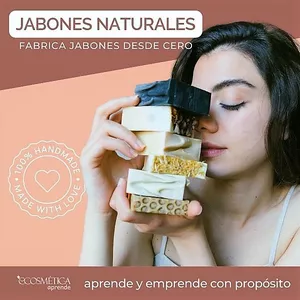 Imagen de portada para Curso online Curso de Jabones artesanales naturales 