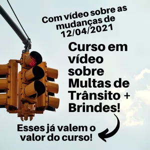 Imagem do curso Defenda-se das Multas de Trânsito + Brindes!
